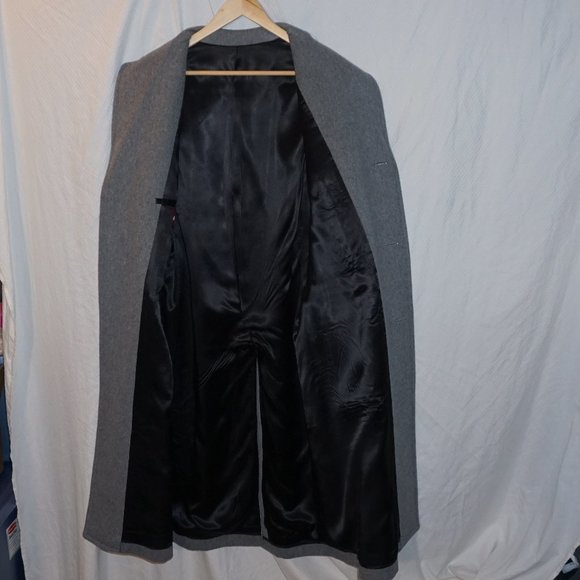 Adams Row Men's Wool Coat - Vintage - Picture 4 of 10